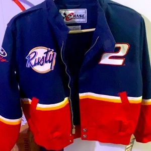 It’s nascar rusty Wallace #2 chase Authentics jacket